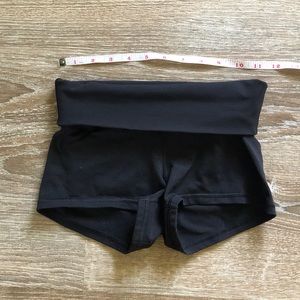Lululemon Black Yoga Shorts